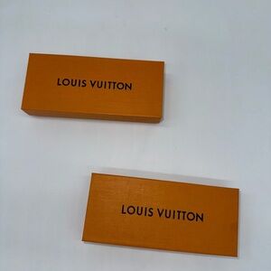 Louis Vuitton Signature Orange Gift Boxes